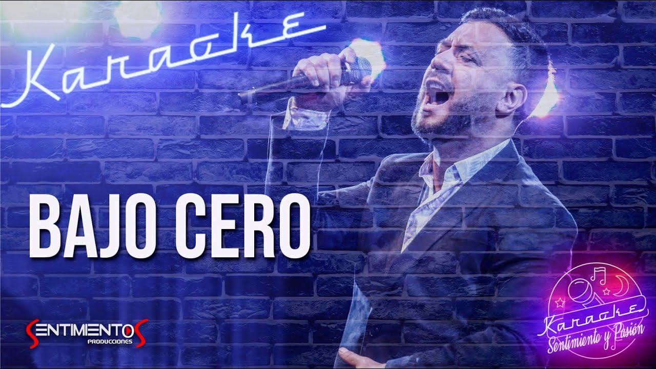 Lucas Sugo - Bajo Cero   ( Karaoke)