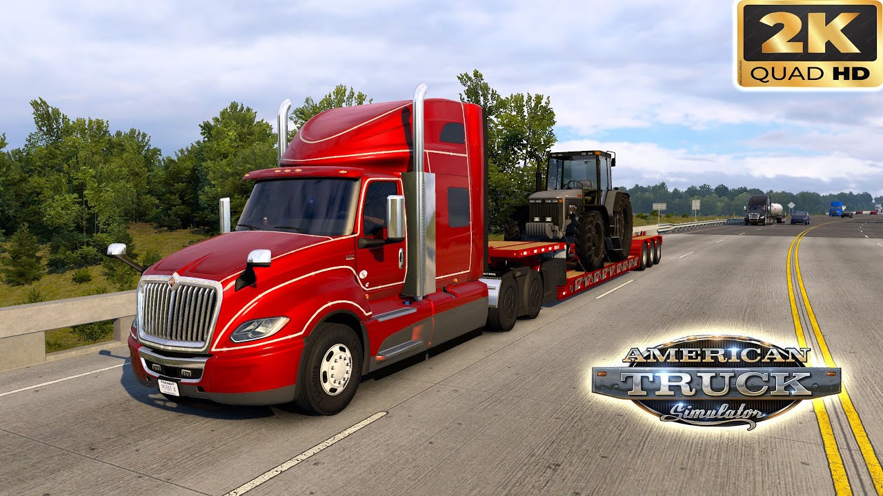 American truck simulator ➤ 1.49 Ардмор - Гаймон International LT [GTX1080Ti 1440р]