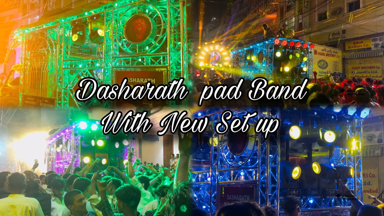 Secunderabad Gatalu || Dasharatha New Pad band with all set up 🤯 #hyderbadbonalu #bonalu #trending