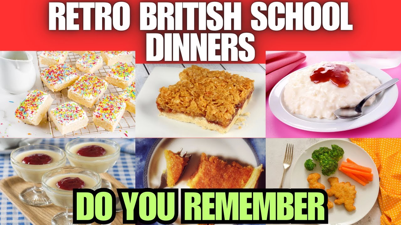 Retro School Dinners Quiz 60s & 70s  [Quiz Mix Challenge]