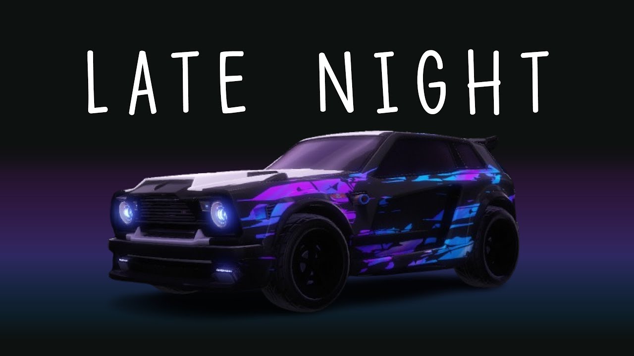 late night rocket league with lofi music