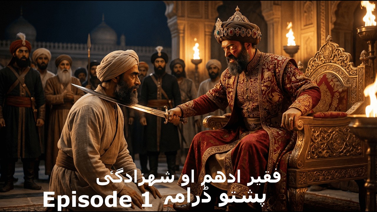فقیر ادھم او شھزادگٸ پارٹ ( 1) / Faqeer Our Shahzadi Pashto Drama Part 1