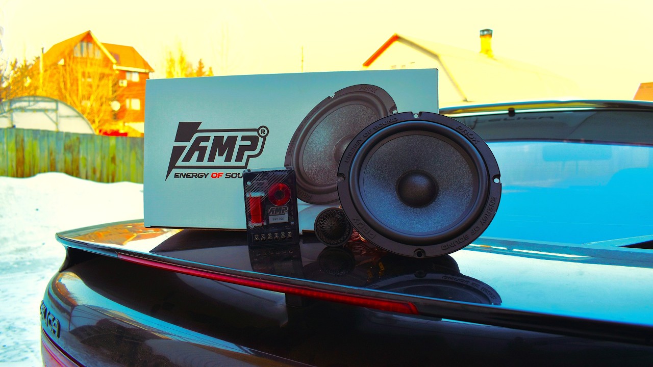 Компонентная акустика AMP PRO X 6 5 v3 в Toyota Celica