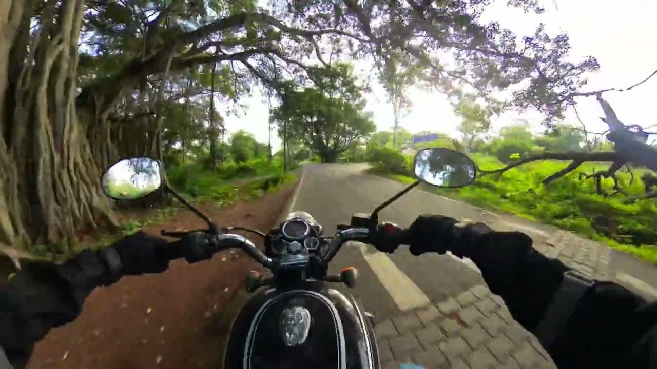 [Raw sound | 4K] Royal Enfield Bullet 500 | Relaxing ride and sound | Insta 360