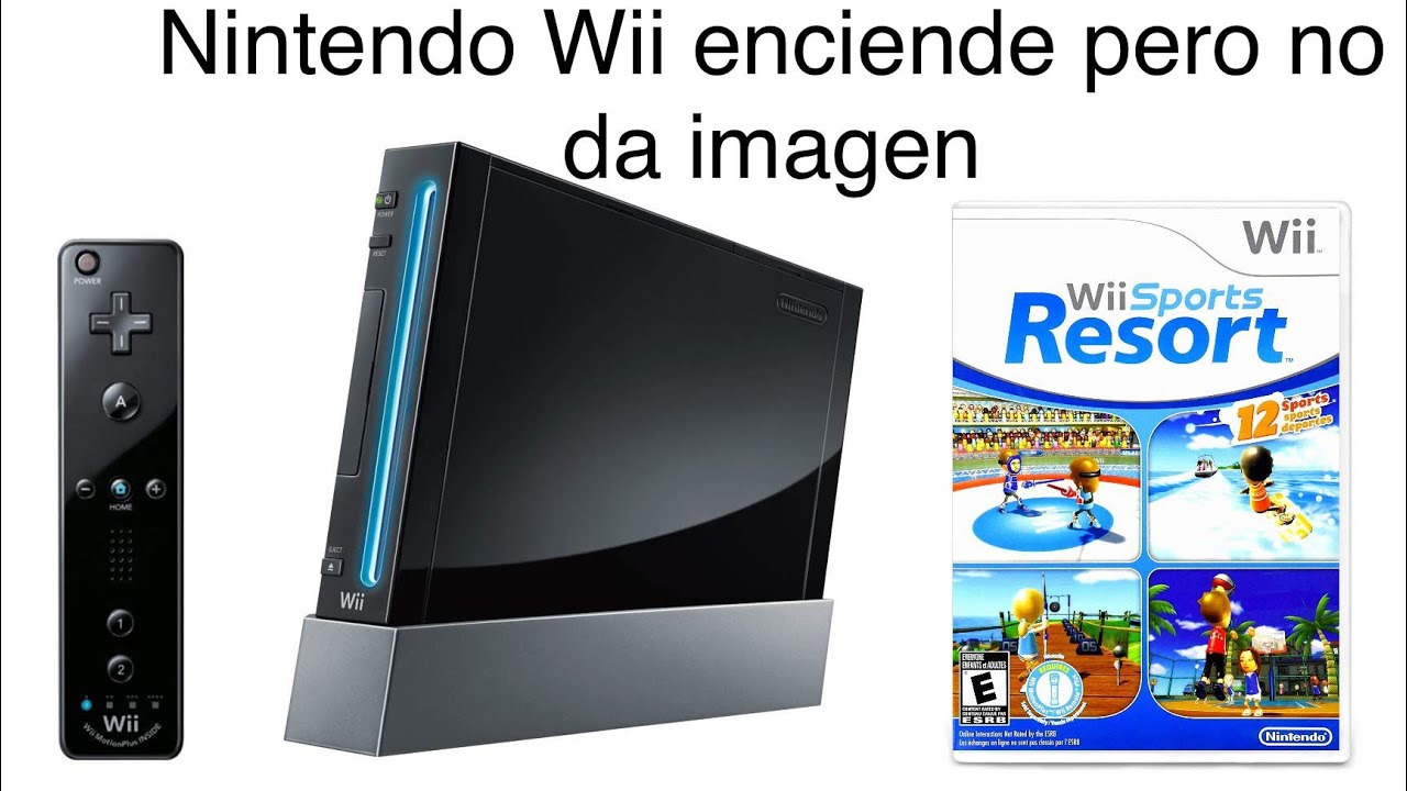 Nintendo Wii enciende pero no da imagen