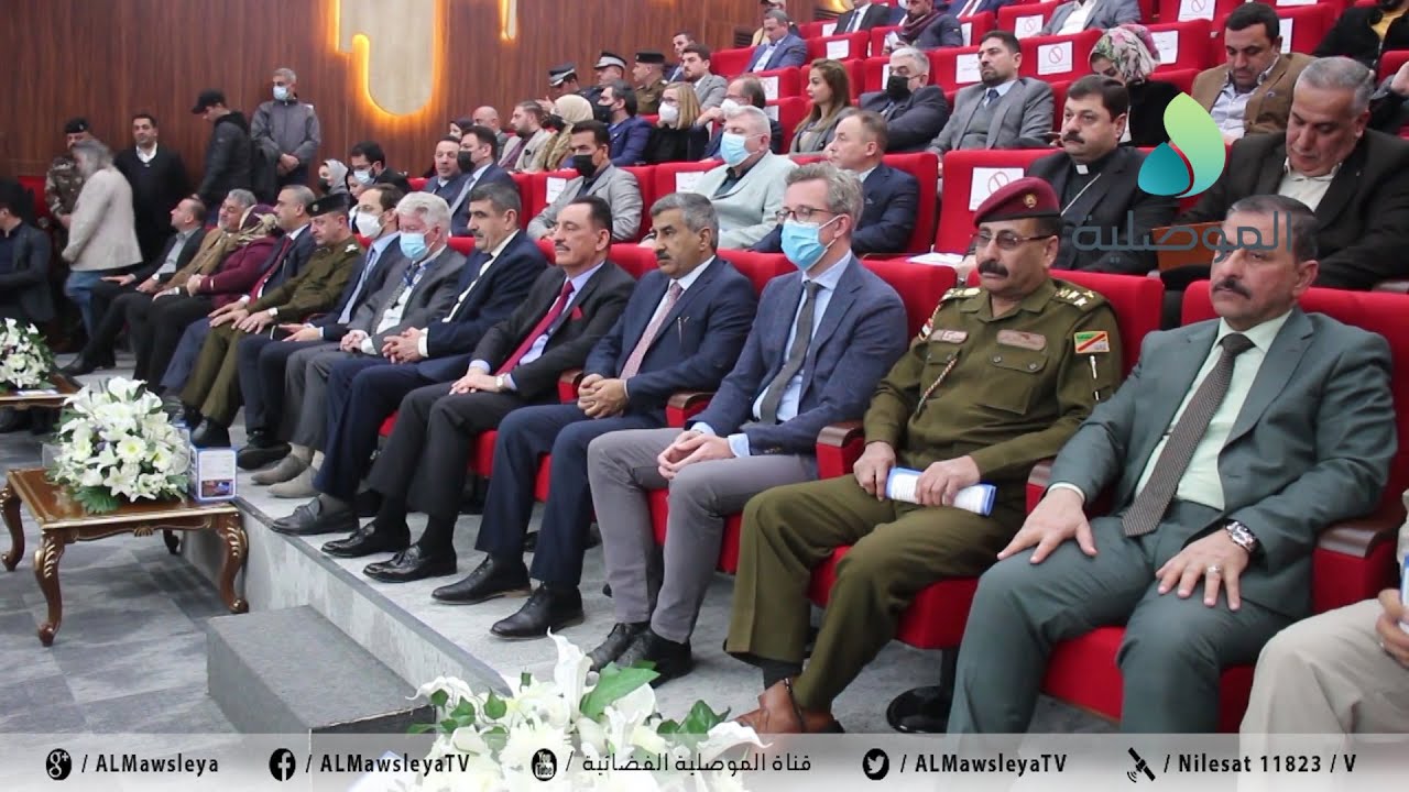 برعاية شركة كورك للاتصالات..افتتاح مسرح الجامعة الكبير بجامعة الموصل بعد اعادة اعماره
