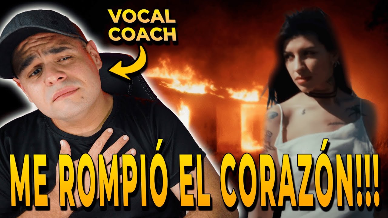 CAZZU ME DEJA CON LA BOCA ABIERTA! | LA CUEVA | Vocal Coach Reacción y Análisis