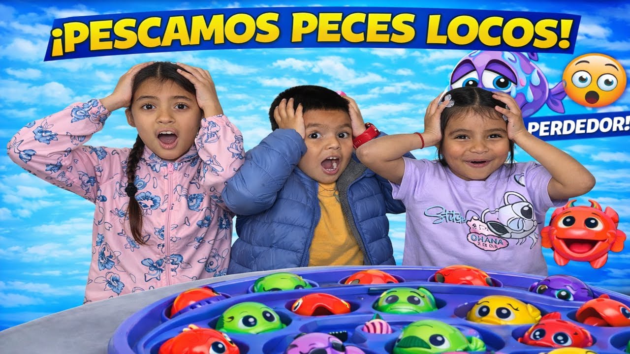 🚨EL FINAL SE DESCONTROLO🚨¡PESCAMOS PECES LOCOS! 🐠🎣 El castigo fue ÉPICO 😂😱 | Reto Familiar,