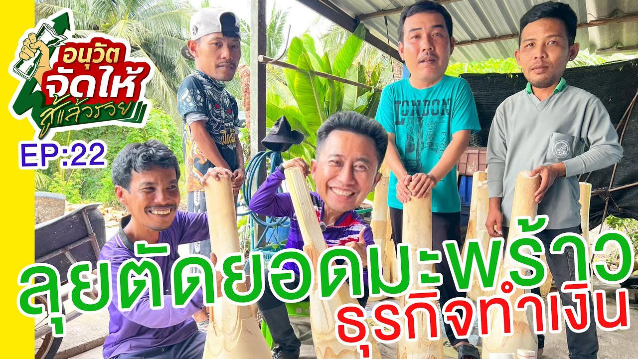 อนุวัตจัดให้ สู้แล้วรวย EP:22 ลุยตัดยอดมะพร้าวธุรกิจทำเงิน