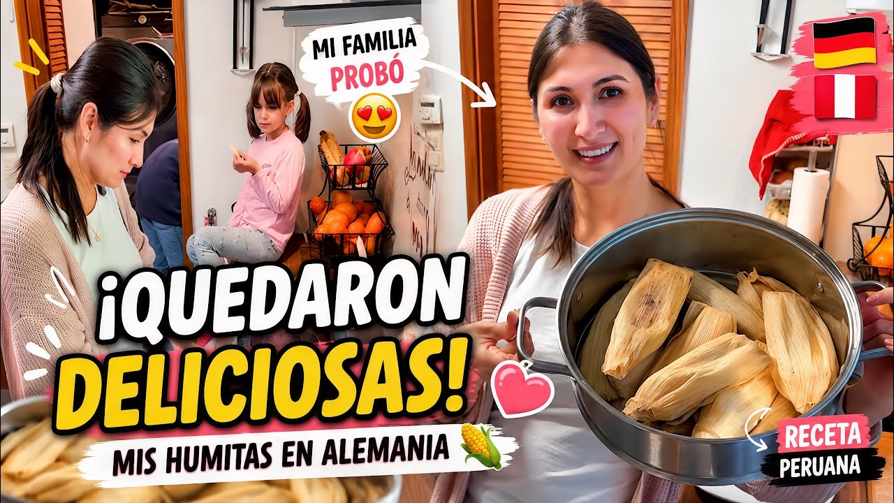 Humitas Faciles en Alemania 🇩🇪 ¡Al estilo shirley! 😄😋 + Mi Familia Reacciona- Shirley Tocic 