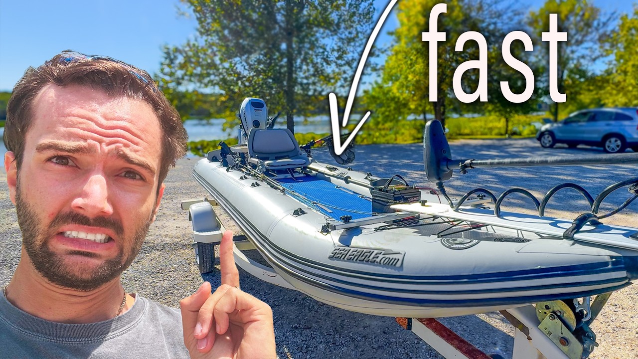 Обзор катер-каяка Sea Eagle Paddleski HYBRID