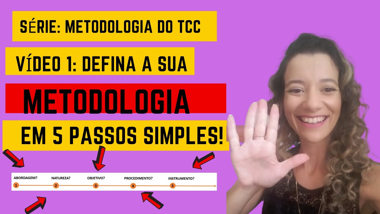 DEFINA A SUA METODOLOGIA EM 5 PASSOS SIMPLES