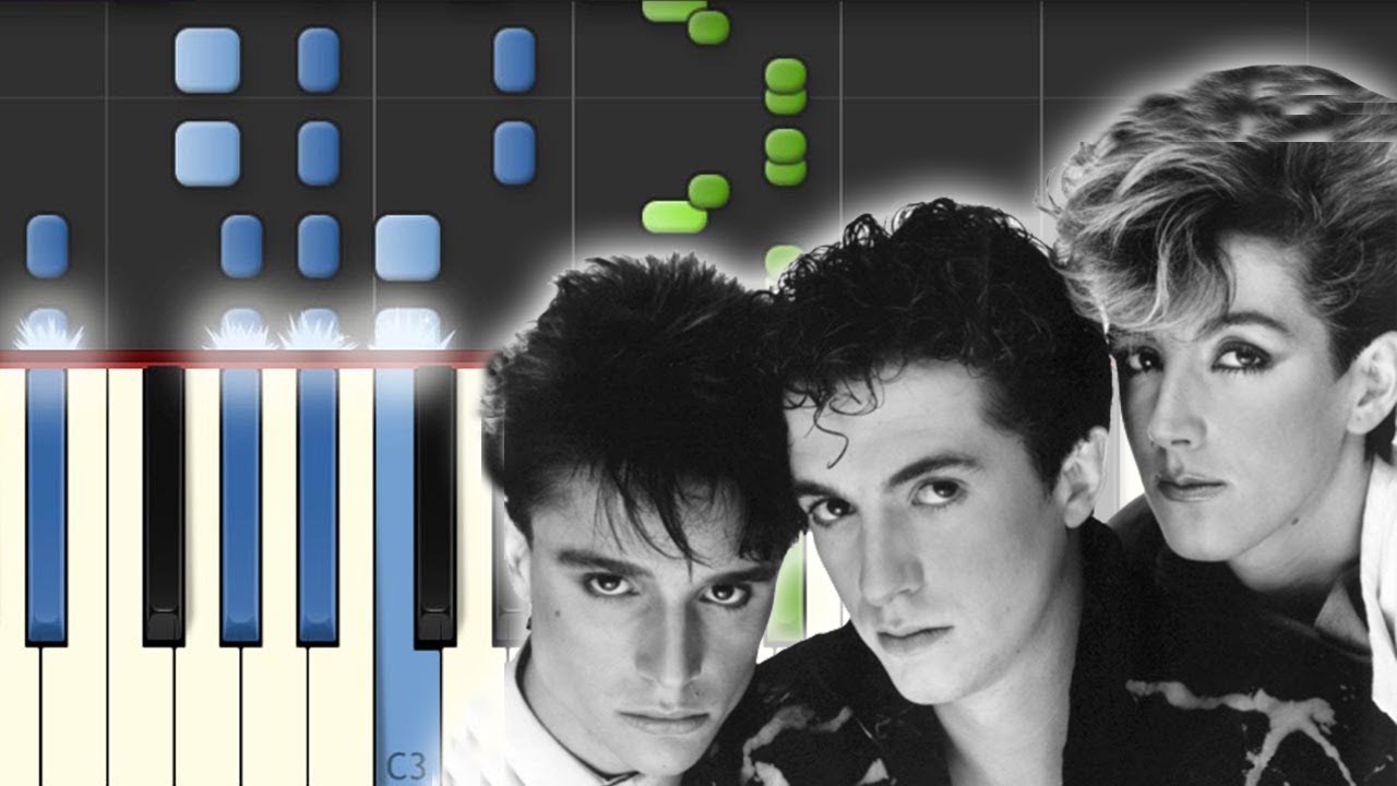 Me Cuesta Tanto Olvidarte / Mecano / Piano Tutorial / Notas Musicales
