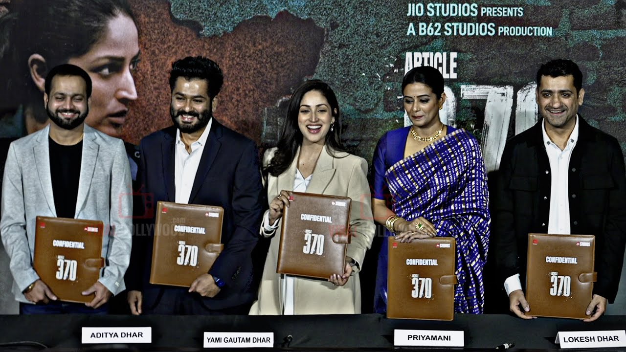 UNCUT - Article 370 Official Trailer Launch | Yami Gautam, Priya Mani | Aditya Dhar, Aditya Suhas