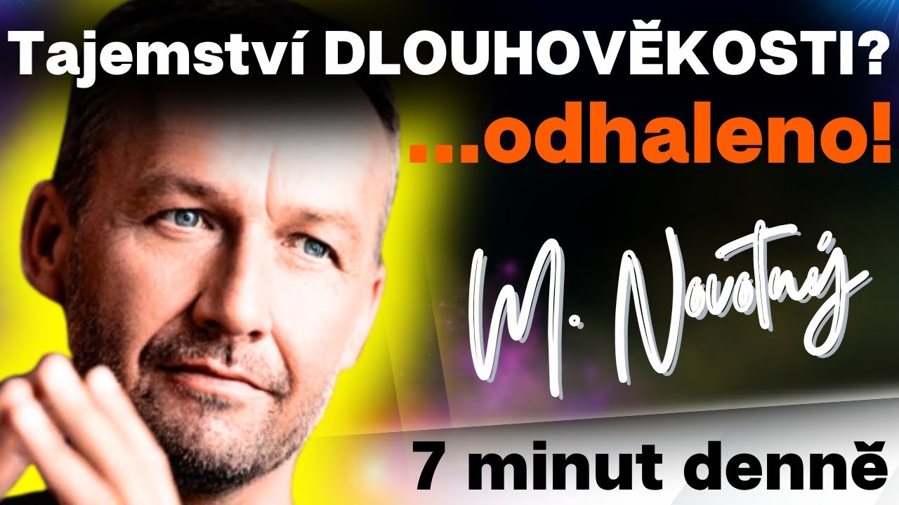 Chcete žít déle? Michal Novotný má řešení – jen 7 minut denně!🔥