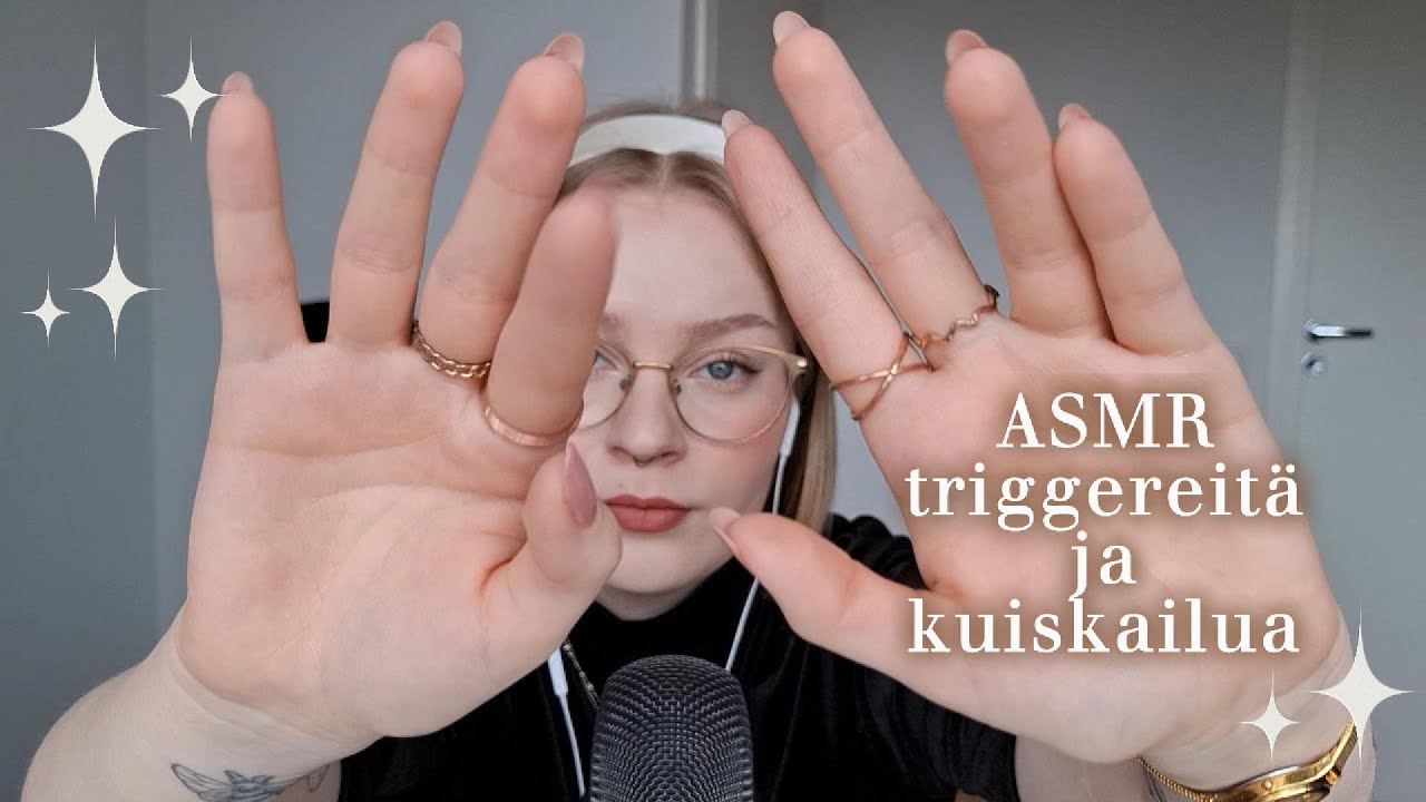 ASMR Suomi - triggereitä ja kuiskailua 🌸