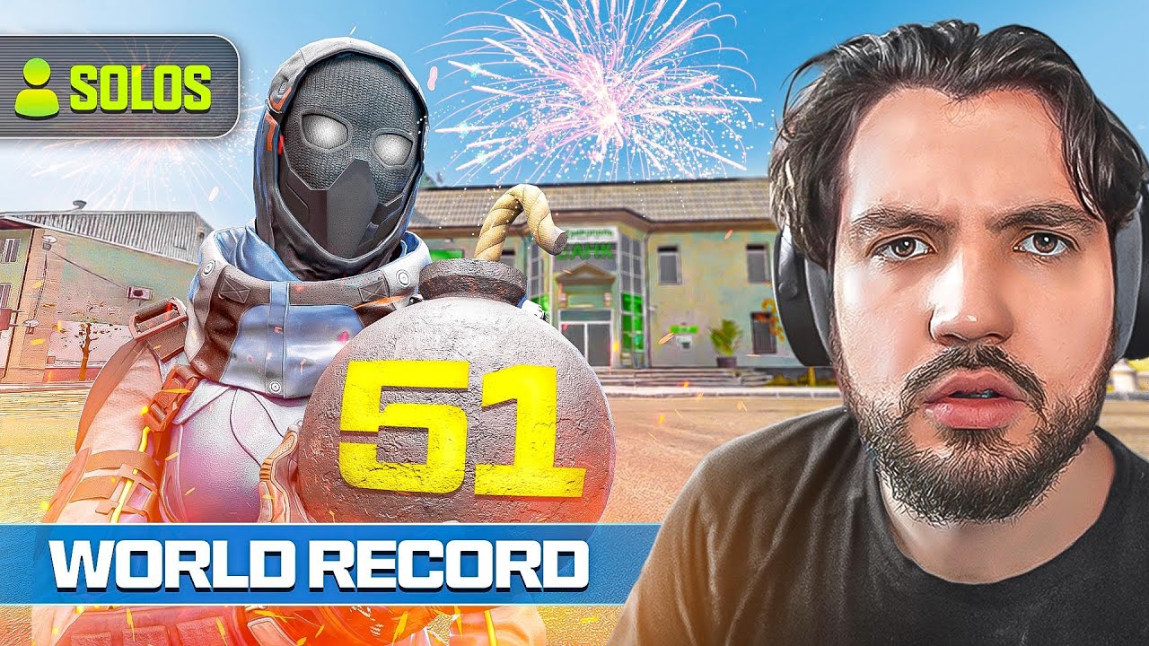 I BROKE THE SOLOS WORLD RECORD 51 KILLS IN VERDANSK WARZONE (BLACK OPS 7)