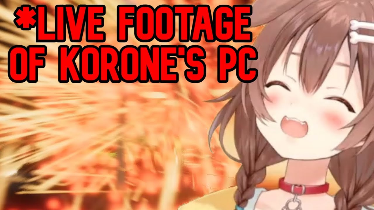 Korone Somehow Didn't Expect That This Would Crash Her Stream, Internet, and PC [Hololive]