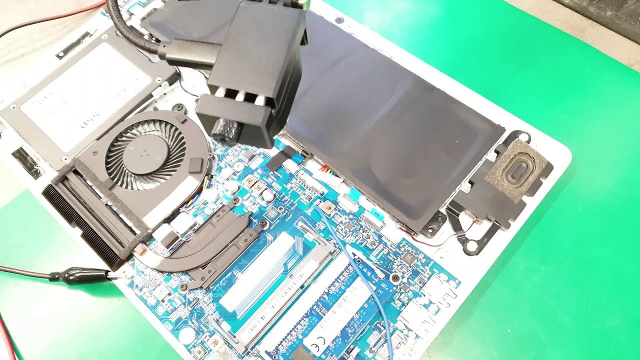 Laptop nie działa na baterii - Naprawa Acer Aspire V3-371
