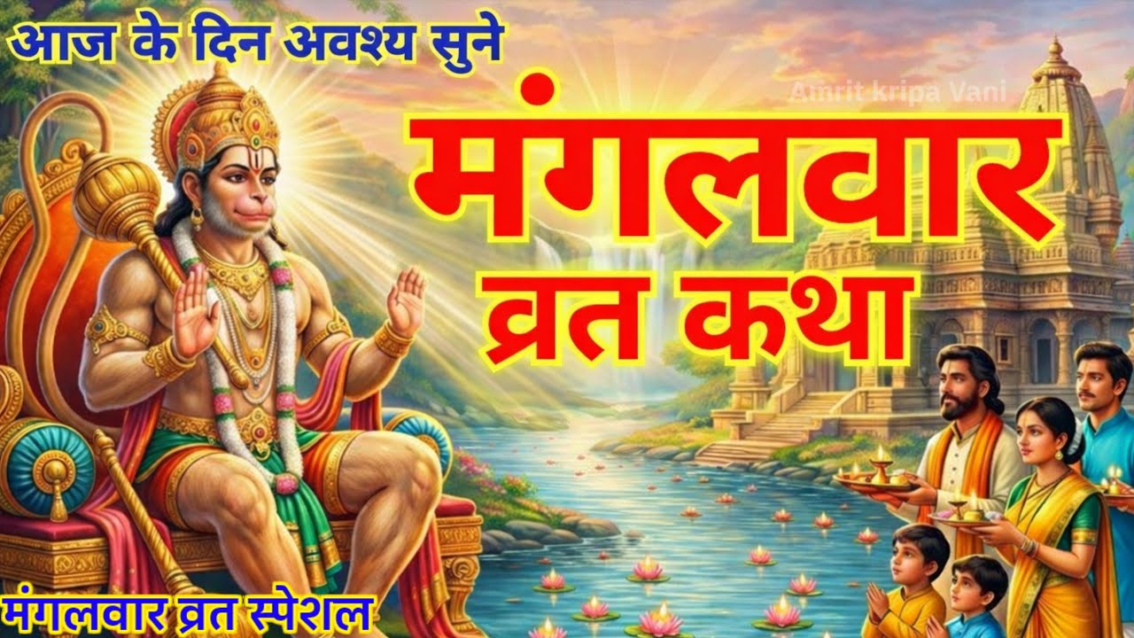 मंगलवार व्रत कथा |mangalwar vratKatha | हनुमानजी व्रत कथा |हनुमानजीvrat ktha #Hanumanji#व्रत