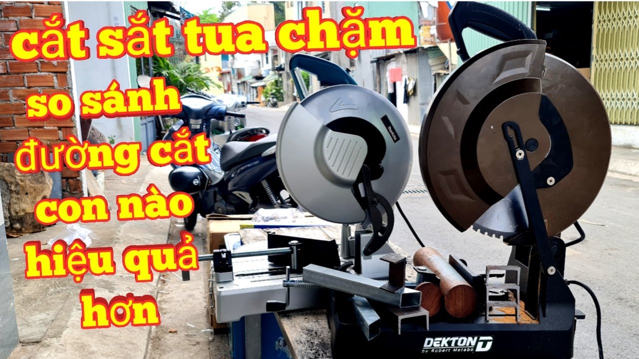 🔴 So sánh độ hiệu quả máy cắt tua chặm . MAKITA & DEKTON |Máy Xây Dựng Hồng Nhiên