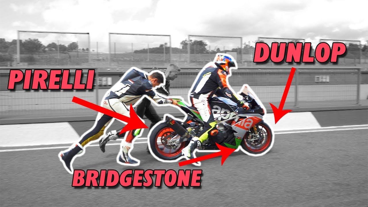 PIRELLI DUNLOP BRIDGESTONE | Wer kann was? | Motorrad Reifen | Slicks | Rennstrecke