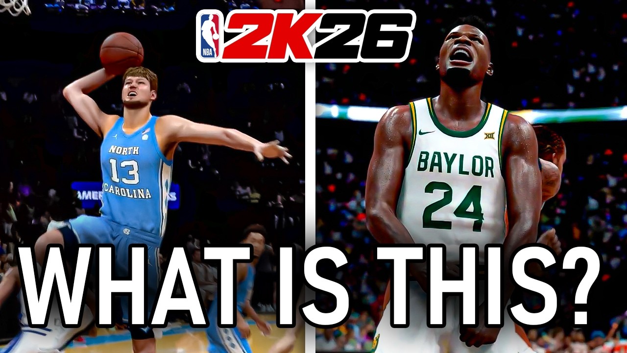 В NBA 2k26 добавили студенческий баскетбол... (С огромным сюрпризом)