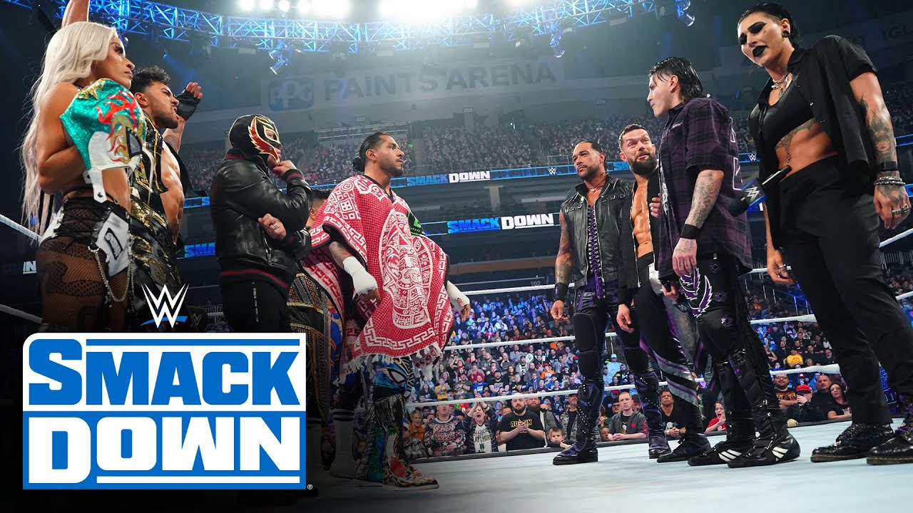 Легадо дель Фантазма и Судный день обмениваются колкостями: SmackDown, 10 марта 2023 г.