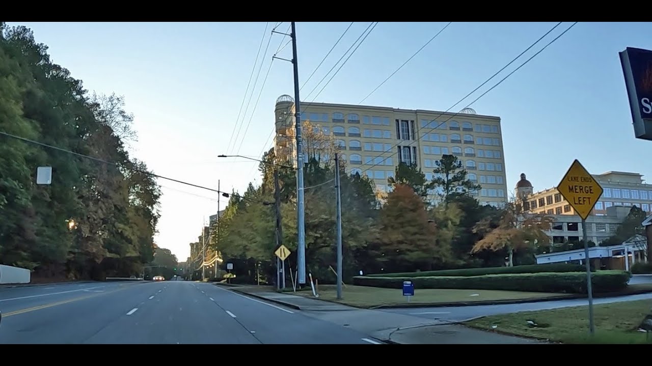 US Hwy 41from the Chattahoochee to Peachtree Creek Saturday November 13th 2021 #Peachtree Creek