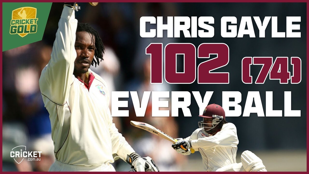 Disdain! Gayle blitzes 70-ball century against Australia