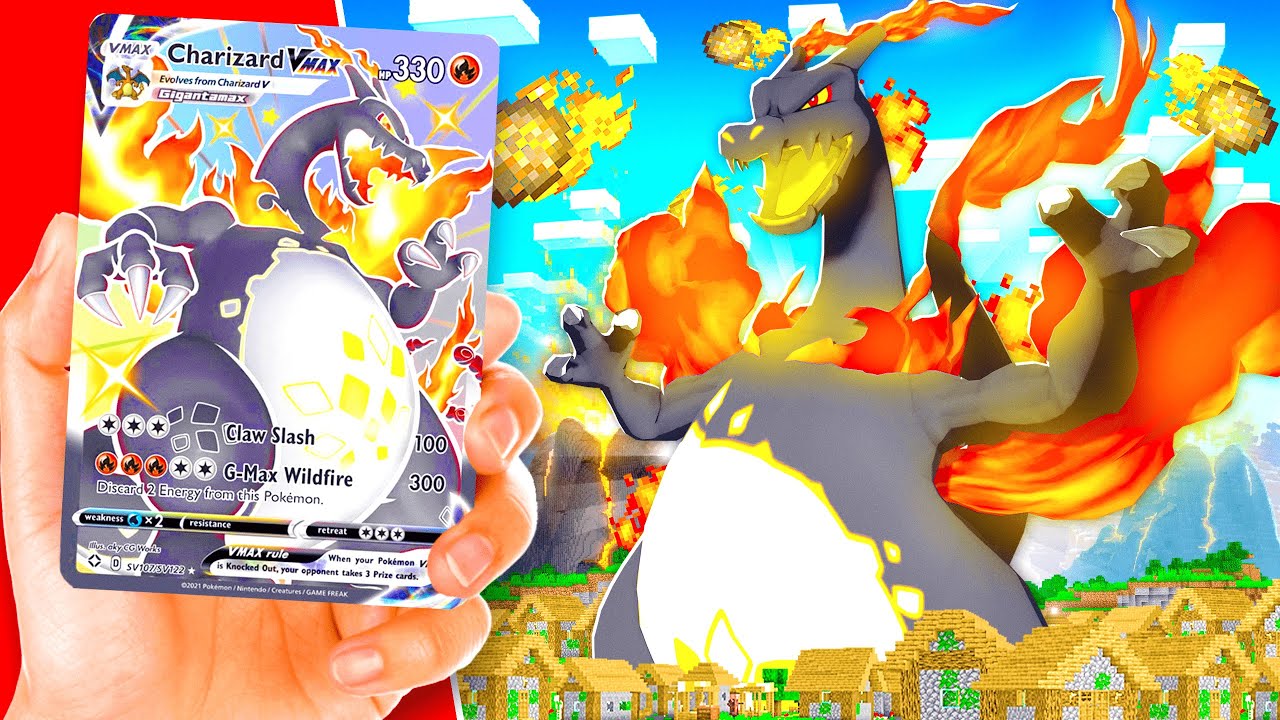 Opening GIGANTAMAX POKEMON PACKS to get GOD POKEMON in Minecraft PIXELMON!