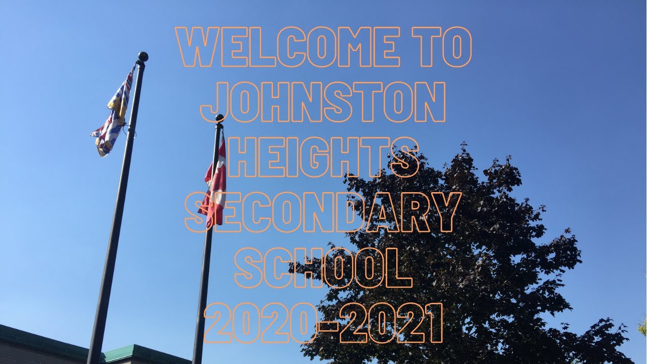 !WELCOME JOHNSTON HEIGHTS STUDENTS TO 2020-2021