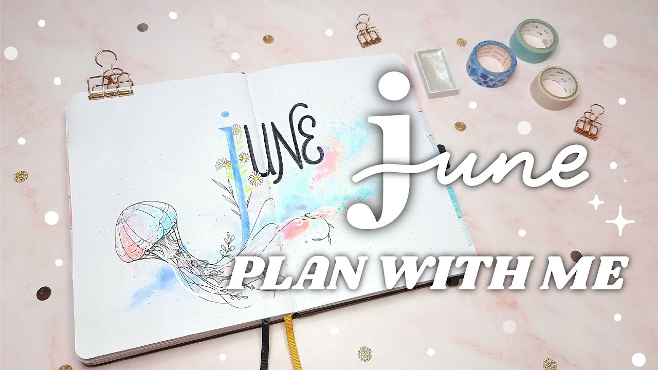 My June 2023 PLAN WITH ME Setup With First Ever Voiceover