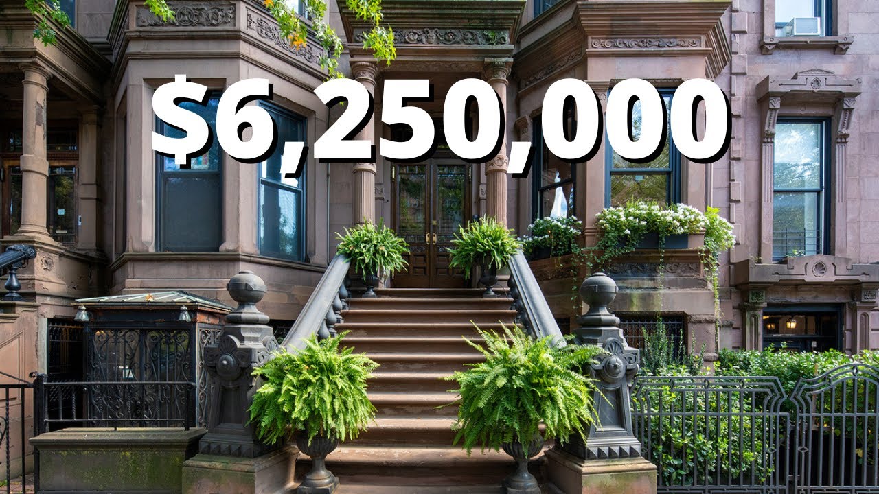 Inside a $6.25 Million Park Slope, NYC Townhouse | Extraordinary 23-foot-wide Brownstone