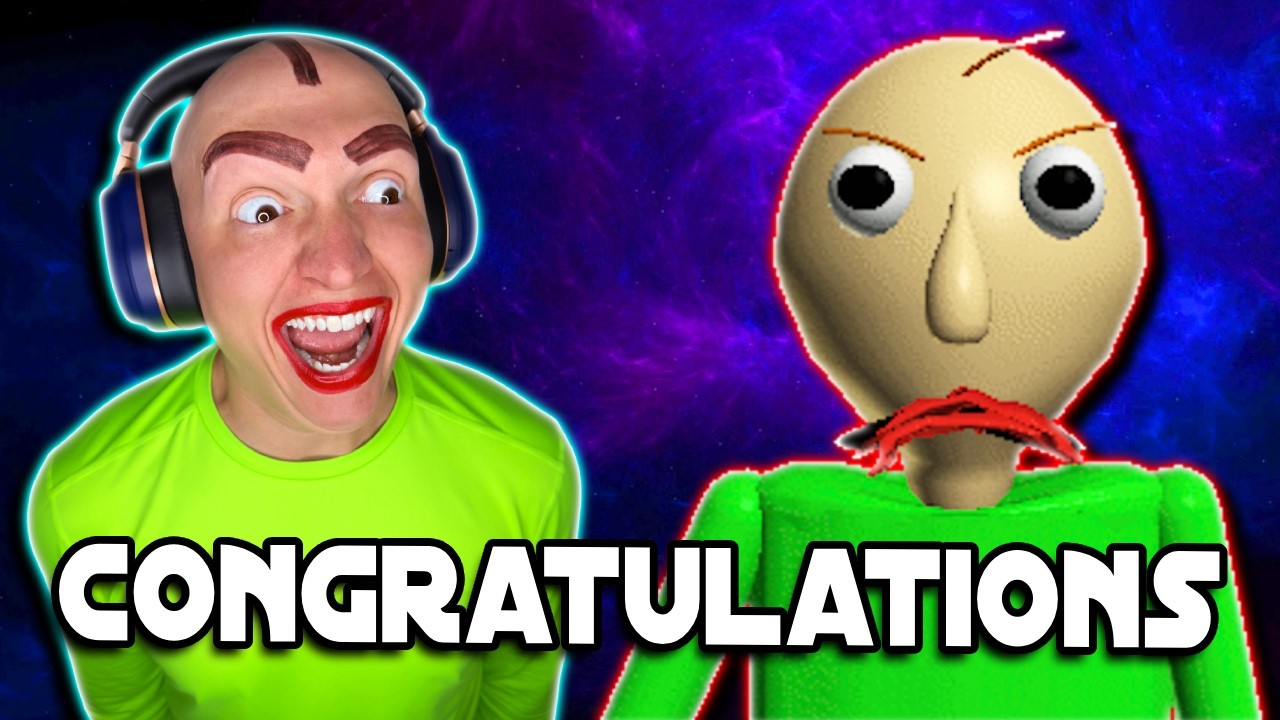 I Beat Baldi's Basics