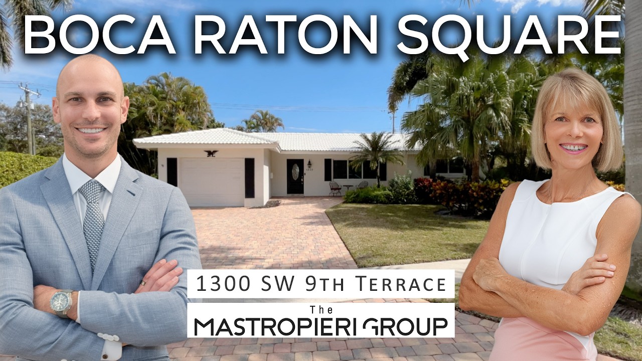Boca Raton House Tour | Boca Raton Square | 1300 SW 9th Ter