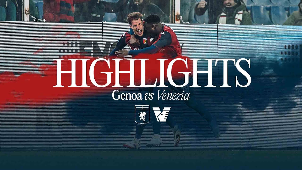 GENOA 2-0 VENEZIA | HIGHLIGHTS | SERIE A ENILIVE 24/25