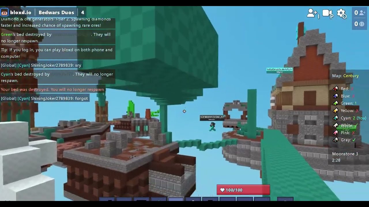 bed wars bloxd .io