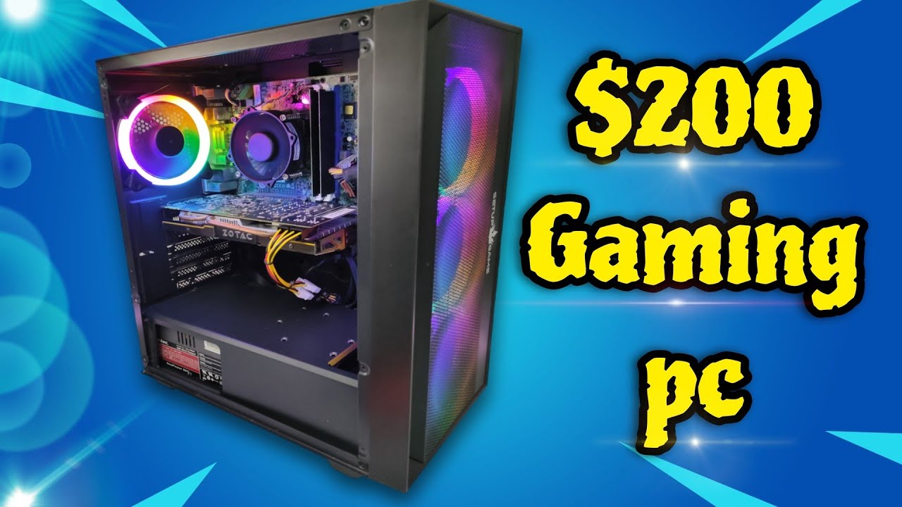 i7 4770 + GTX 950 Gaming PC Build Under $200