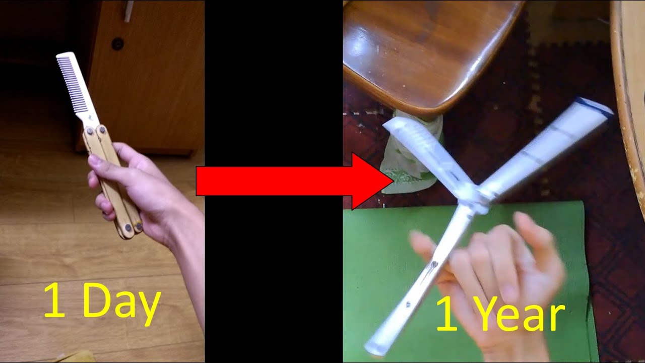 My 1 year balisong experience! | Balisong