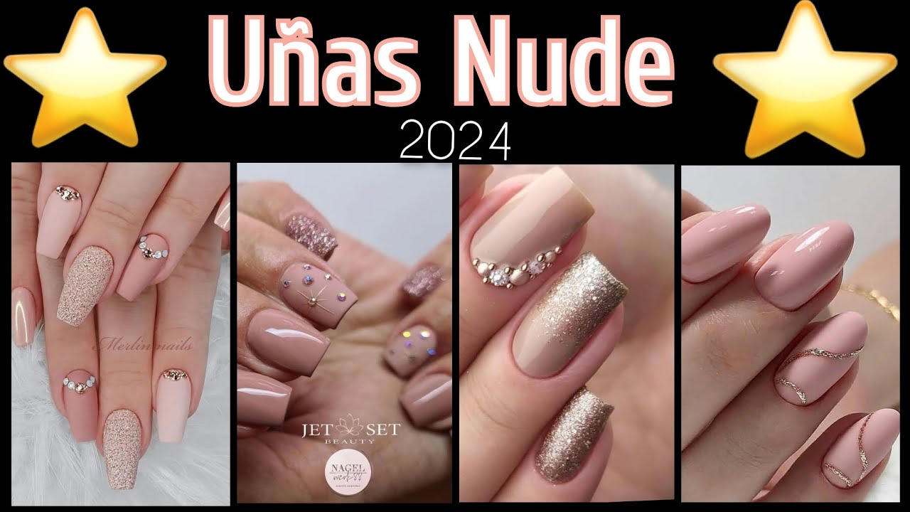 DISEÑOS DE UÑAS NUDE 2024/UÑAS NUDE 2024 #nails #diseñosdeuñas #uñasdemoda #tendenciaenuñas