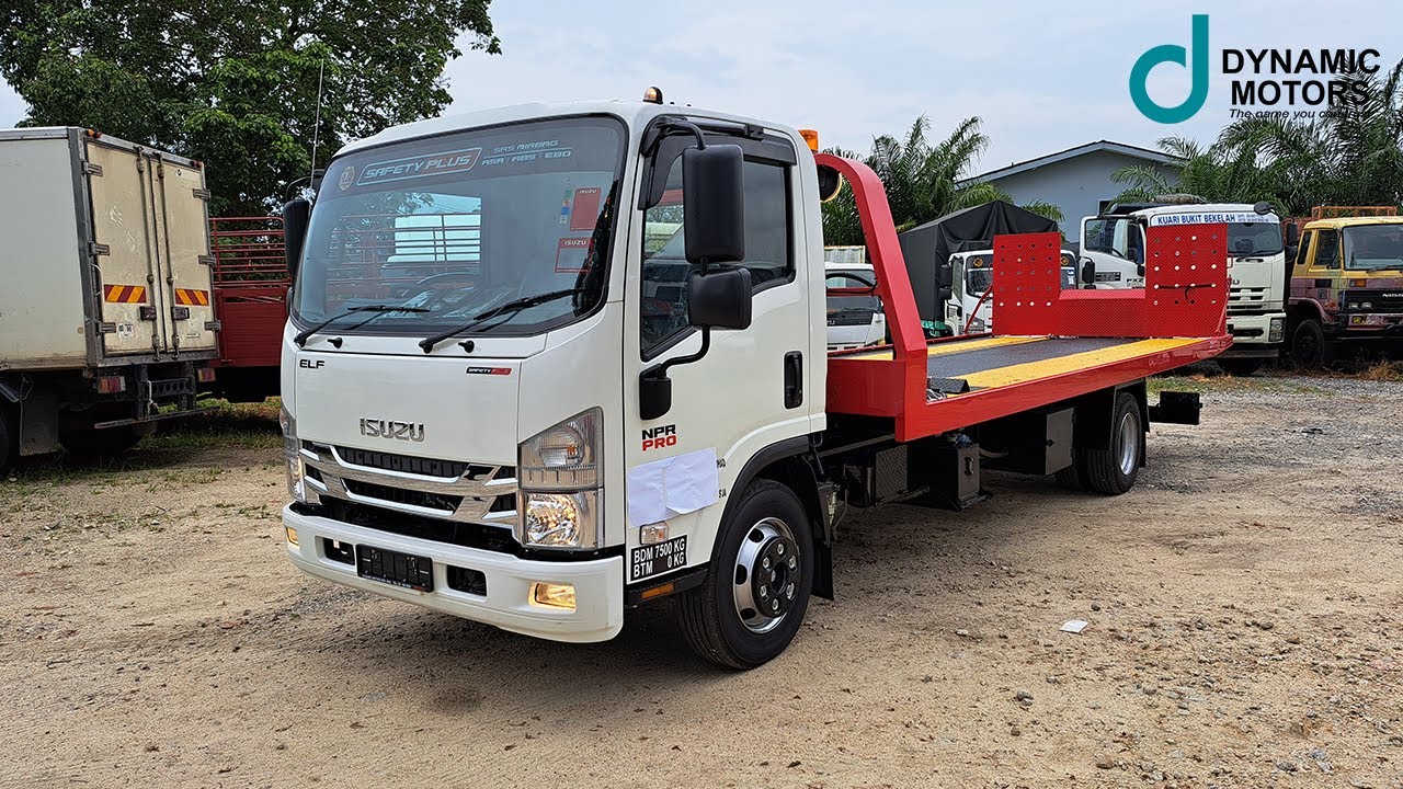Isuzu ELF NPRPRO Car Carrier 21.8 FT with Wireless Remote 4600MM