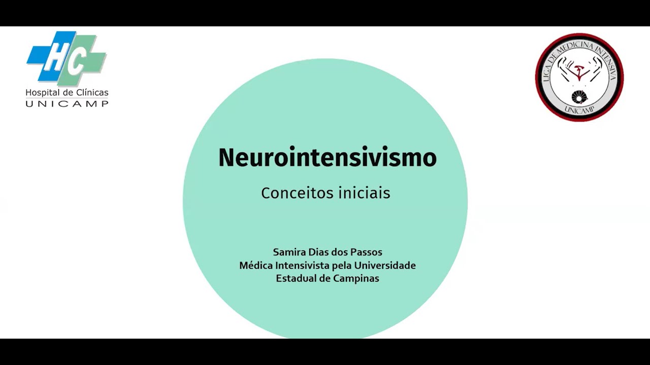 Neurointensivismo - Conceitos fundamentais