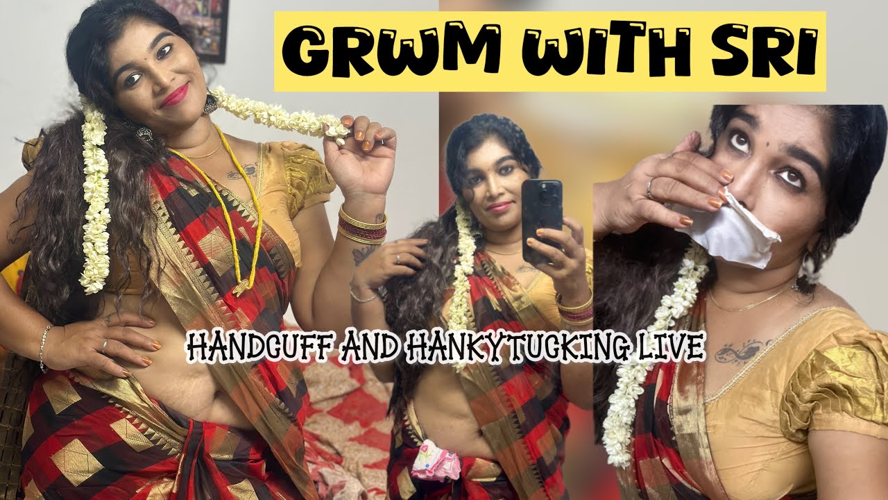 Srija Nair is live| HANKYTUCKING|HANDCUFF CHALLENGE #subscribe @Srijanairofficial