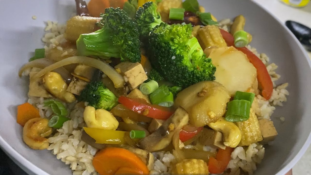 Cashew Nut Stir Fry - Vegan Recipe