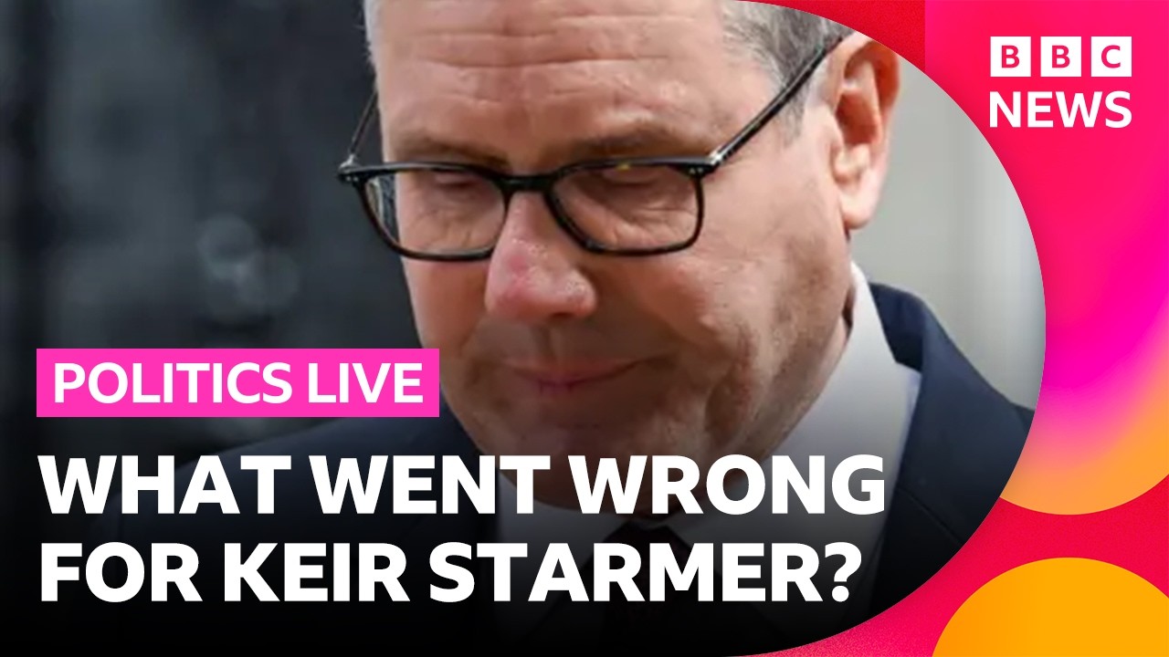 Keir Starmer resigns as prime minister | BBC Politics Live