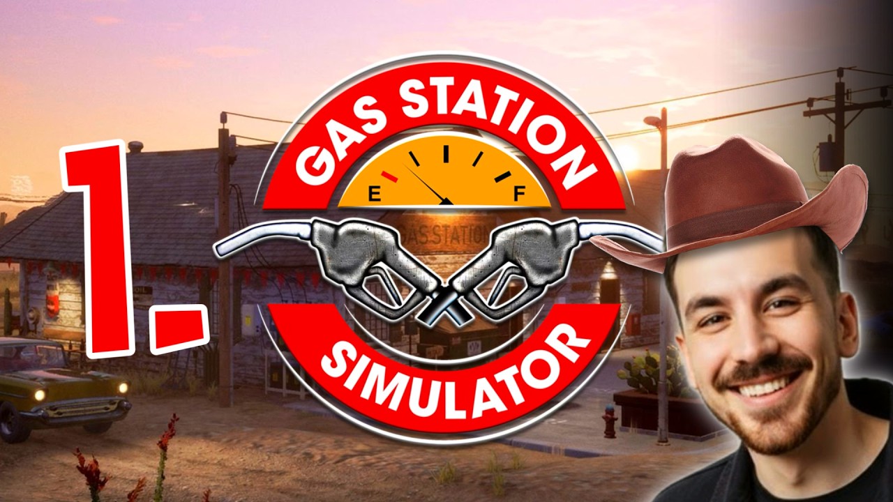 GAS STATION SIMULÁTOR | Těžké začátky - part 1 | ZÁZNAM ZE STREAMU
