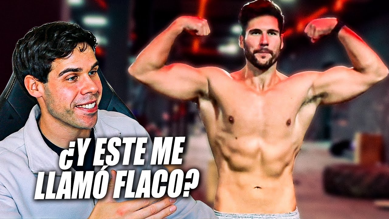 MI DURA REACCION AL FISICO DE ADRIÁN HERRERO COACH POR LLAMARME FLACO