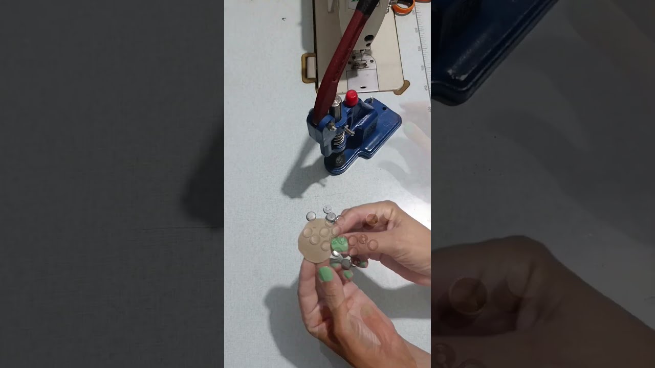 How to Make Fabric Buttons at Home | DIY Button Making with Button Press Machine