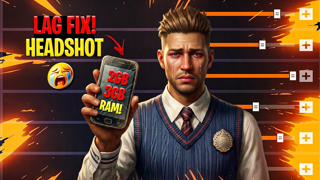 OB52 Update: Free Fire Best Sensitivity for 2GB/3GB RAM ⚡ DPI + Fire Button + Lag Fix 2026